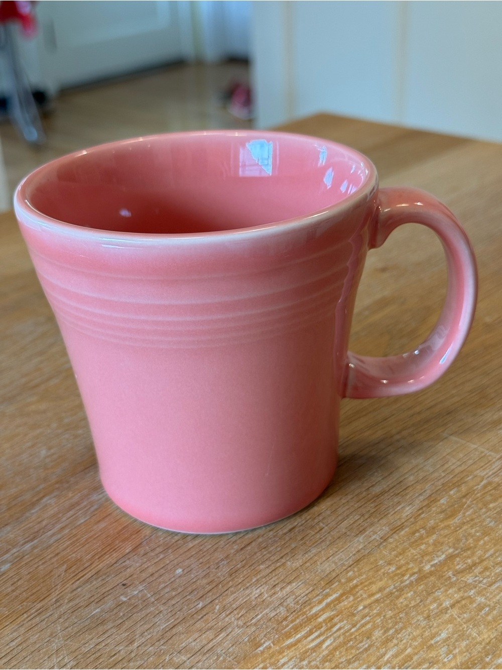 🌸 Fiesta HLC USA Rose Tapered Mug Retired Color USA Tom & Jerry Form
